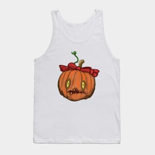 Pumpkin smiling Tank Top